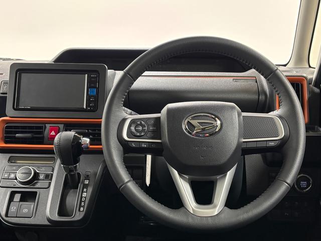 タント ファンクロスターボ カーナビ 全方位カメラ ドラレコ ETC シートヒーター ターボエンジン 両側電動スライドドア オートライト オートエアコン LEDヘッドランプ LEDフォグランプ CVT(17枚目)