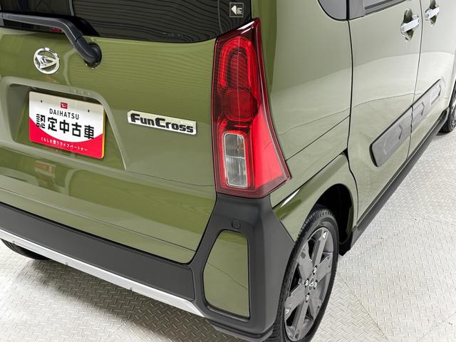 タント ファンクロスターボ カーナビ 全方位カメラ ドラレコ ETC シートヒーター ターボエンジン 両側電動スライドドア オートライト オートエアコン LEDヘッドランプ LEDフォグランプ CVT(44枚目)