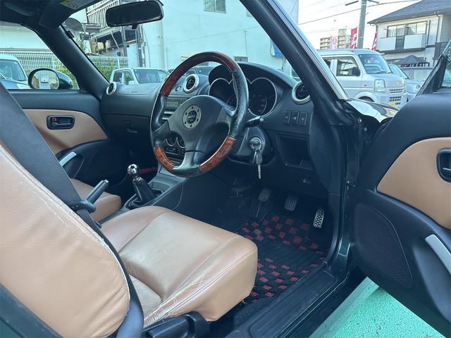 コペン アクティブトップ　５ＭＴ　レザーシート　ＥＴＣ　ｍｏｍｏステアリング（14枚目）