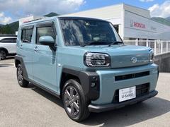 高年式低走行の綺麗なタフト４ＷＤが入庫しました。ボディーカラーはブルーでグレードはＧターボです。 2