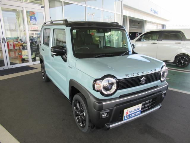 ハスラー タフワイルドターボ 3型 バックカメラ オートライト Bluetooth 純正ナビ プッシュスタート シートヒーター オートエアコン スズキセーフティーサポート 衝突被害軽減システム アイドリングストップ 横滑り防止機能(64枚目)