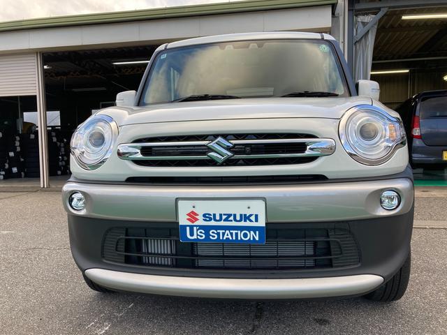 クロスビー HYBRID MZ 4型 4WD 6AT メッキドアハンドル 本革巻ステアリング 衝突軽減ブレーキサポート LEDフォグランプ(52枚目)