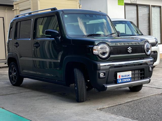 ハスラー タフワイルドターボ 3型 4WD CVT 衝突軽減ブレーキサポート LEDヘッドライト LEDフォグランプ 全方位カメラ付きナビ ターボ(2枚目)