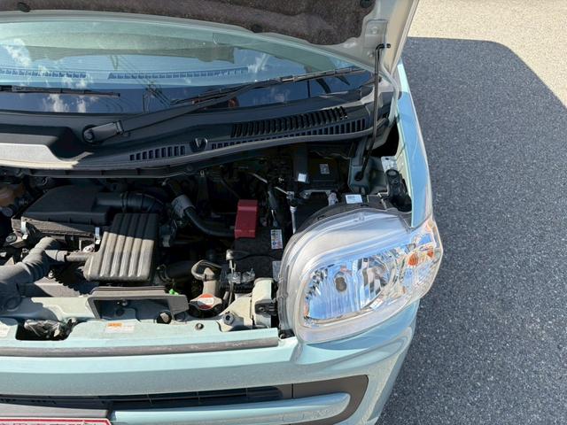 スペーシア ハイブリッドＸ　届出済未使用車　スズキセーフティーサポート　誤発進抑制機能　後方誤発進抑制機能　低速時ブレーキサポート　パーキングセンサー　車線逸脱警報機能　車線逸脱抑制機能　ふらつき警報機能　標識認識機能（55枚目）