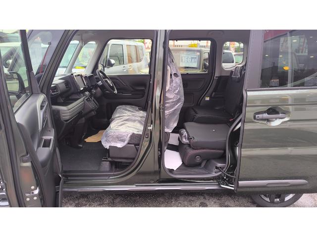 スペーシアギア 　両側電動スライドドア　アイドリングストップ　プッシュスタート　オートエアコン　シートヒーター　クルーズコントロール　レーンアシスト　クリアランスソナー　ベンチシート　ＬＥＤヘッドランプ（5枚目）