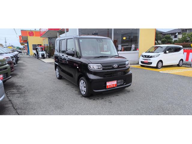 タント Ｘリミテッド　届出済未使用車　両側電動スライドドア　ＬＥＤヘッドライト　　スマートキー　スマートアシスト搭載　３６０°スーパーＵＶ＆ＩＲカットガラス　後方誤発信抑制機能　オートハイビームアシスト搭載（7枚目）