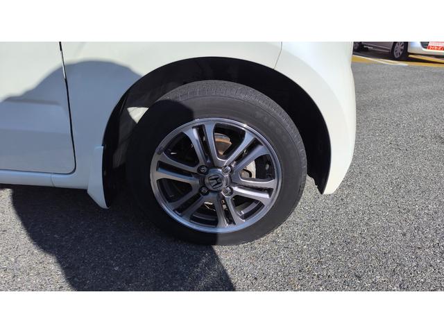 N-BOX G SSパッケージ ホンダ純正メモリーナビ CD/DVD AM/FMラジオ ワンセグTV 両側パワースライドドア ETC バックカメラ ステアリングリモコン スマートキー オートエアコン アイドリングストップ(48枚目)