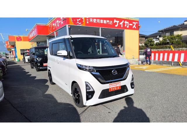 ルークス ハイウェイスター X ハイブリッド 両側電動スライドドア ETC車載器 アラウンドビューモニター LEDヘッドライト スマートキー オートエアコン オートライト シートバックテーブル リアサーキュレーター 衝突被害軽減装置(7枚目)