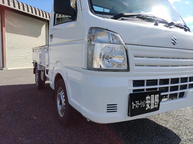 キャリイトラック KCエアコン・パワステ 4WD 5速MT エアコン パワステ 荷台マット ドアバイザー付 AM/FMラジオ 内外装クリーニング済み 走行57,000km台 車検令和8年9月迄(28枚目)