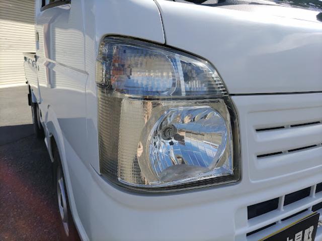 キャリイトラック KCエアコン・パワステ 4WD 5速MT エアコン パワステ 荷台マット ドアバイザー付 AM/FMラジオ 内外装クリーニング済み 走行57,000km台 車検令和8年9月迄(29枚目)