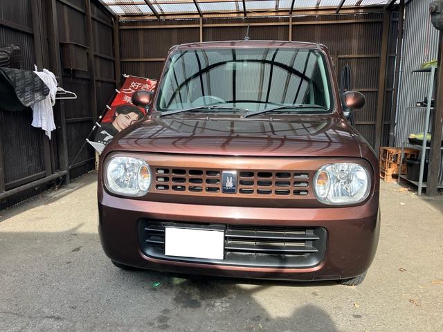 アルトラパン Ｇ　スマートキー　プッシュスタート　ＣＤ　アイドリングストップ　記録簿　アルミタイヤ　盗難防止システム　衝突安全ボディ　Ｗエアバック（2枚目）