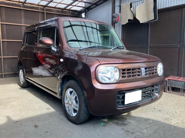 アルトラパン Ｇ　スマートキー　プッシュスタート　ＣＤ　アイドリングストップ　記録簿　アルミタイヤ　盗難防止システム　衝突安全ボディ　Ｗエアバック（3枚目）