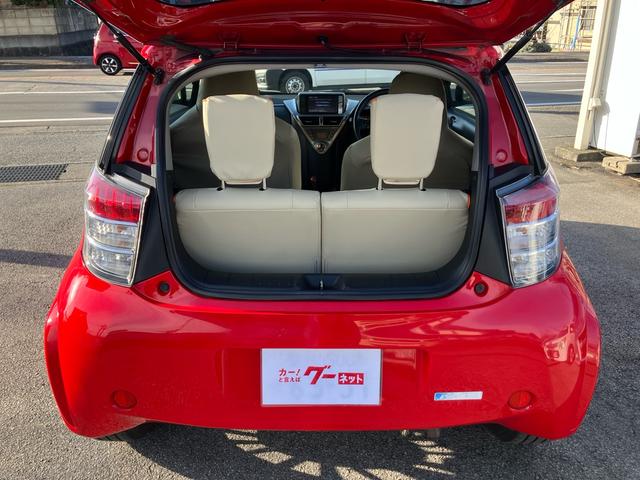 iQ 100G メモリーナビ 地デジTV Bluetoothオーディオ DVD再生 ドライブレコーダー ETC バックカメラ プッシュスタートエンジン キーレス 15インチアルミホイール(25枚目)