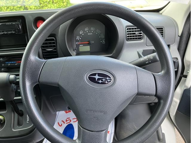 サンバーバン パートタイム４ＷＤ　ＣＤラジオ　両側スライドドア　貨物車　パートタイム４ＷＤ　４ＡＴ（12枚目）