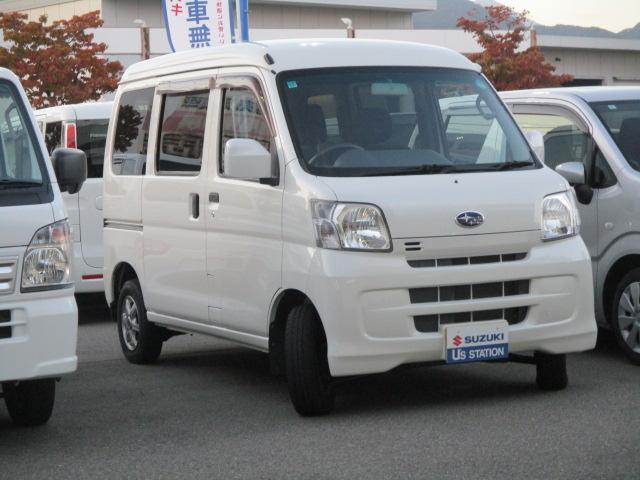 サンバーバン パートタイム４ＷＤ　ＣＤラジオ　両側スライドドア　貨物車　パートタイム４ＷＤ　４ＡＴ（25枚目）