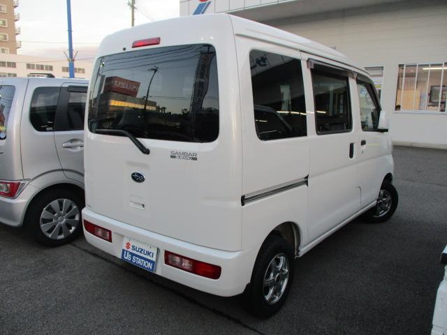 サンバーバン パートタイム４ＷＤ　ＣＤラジオ　両側スライドドア　貨物車　パートタイム４ＷＤ　４ＡＴ（72枚目）