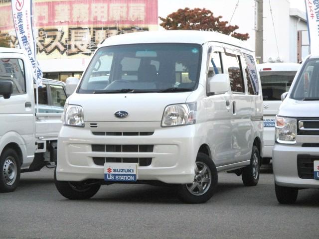 サンバーバン パートタイム４ＷＤ　ＣＤラジオ　両側スライドドア　貨物車　パートタイム４ＷＤ　４ＡＴ（75枚目）