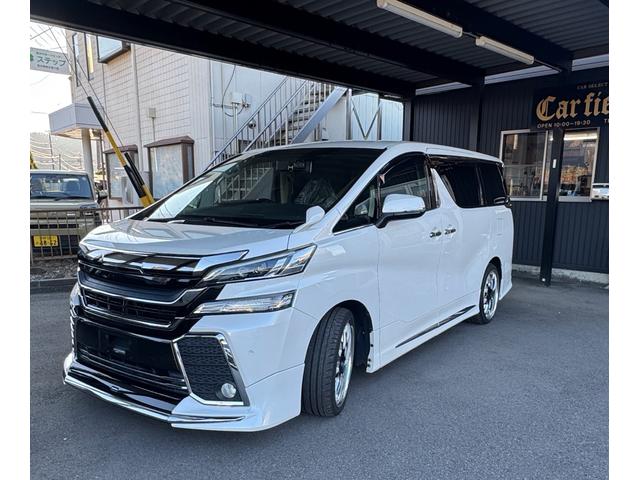 ヴェルファイア ２．５Ｚ　Ａエディション　モデリスタエアロ・ＴＲＤ足廻・２０インチアルミ・アルパインナビＴＶ／ブルートゥースオーディオ・バックカメラ・後席モニター・両側パワースライドドア・黒革調シートカバー（7枚目）