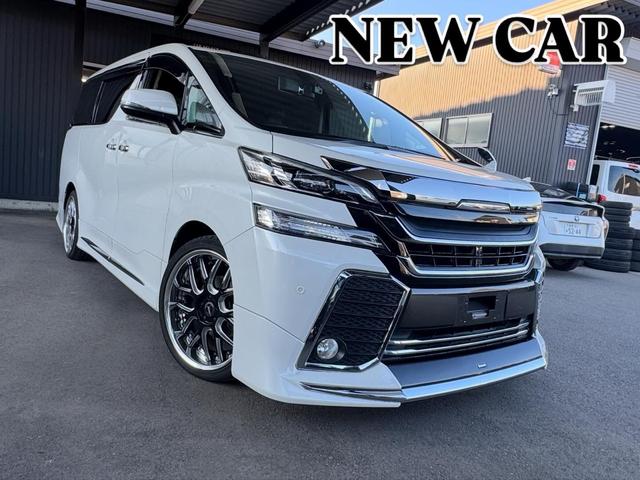 ヴェルファイア ２．５Ｚ　Ａエディション　モデリスタエアロ・ＴＲＤ足廻・２０インチアルミ・アルパインナビＴＶ／ブルートゥースオーディオ・バックカメラ・後席モニター・両側パワースライドドア・黒革調シートカバー（40枚目）