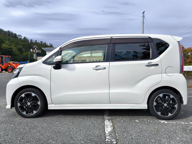 ムーヴ カスタム　ＲＳ　ハイパーＳＡ　ターボ　ナビ　テレビ　ＥＴＣ　バックモニター　衝突軽減ブレーキ　純正エアロ　アルミ　インテリキー　スタットレス付き　車検整備付き　一年間保証付き　記録簿付き（8枚目）
