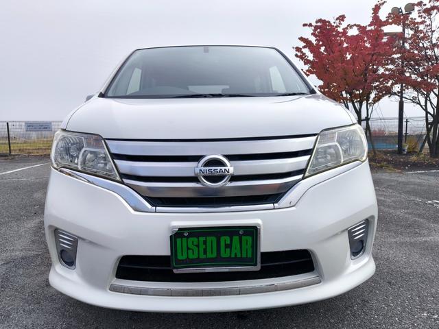 セレナ ハイウェイスターG S-ハイブリッド 純正ナビ テレビ バックモニター ETC 両側パワースライドドア クルーズコントロール アイドリングストップ エアロ アルミ インテリキー 車検整備付き 記録簿付き 一年間保証付(2枚目)