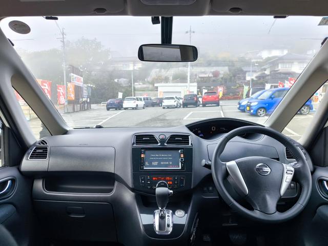 セレナ ハイウェイスターG S-ハイブリッド 純正ナビ テレビ バックモニター ETC 両側パワースライドドア クルーズコントロール アイドリングストップ エアロ アルミ インテリキー 車検整備付き 記録簿付き 一年間保証付(10枚目)