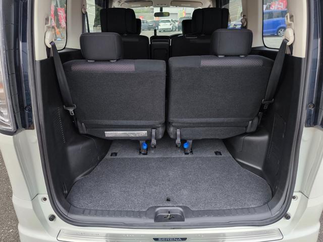 セレナ ハイウェイスターG S-ハイブリッド 純正ナビ テレビ バックモニター ETC 両側パワースライドドア クルーズコントロール アイドリングストップ エアロ アルミ インテリキー 車検整備付き 記録簿付き 一年間保証付(14枚目)