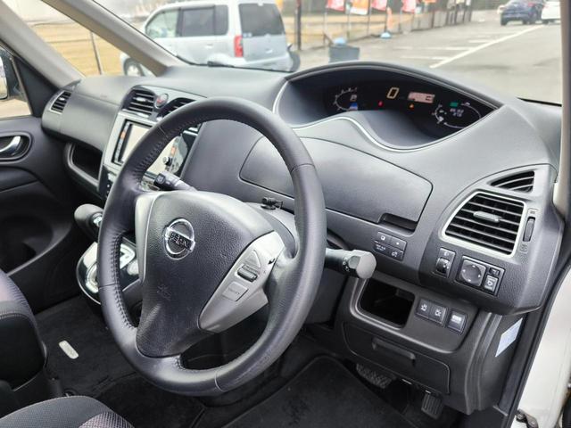 セレナ ハイウェイスターG S-ハイブリッド 純正ナビ テレビ バックモニター ETC 両側パワースライドドア クルーズコントロール アイドリングストップ エアロ アルミ インテリキー 車検整備付き 記録簿付き 一年間保証付(30枚目)