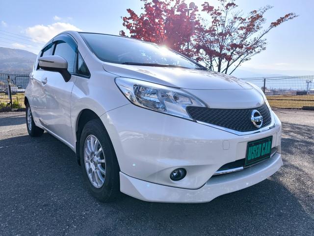 ノート X エアロスタイル V+セーフティ ナビ テレビ バックモニター ETC スーパーチャージャー アルミ エマージェンシーブレーキ アイドリングストップ インテリキー LEDライト 車検整備付き 一年間保証付き(3枚目)