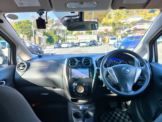 ノート X エアロスタイル V+セーフティ ナビ テレビ バックモニター ETC スーパーチャージャー アルミ エマージェンシーブレーキ アイドリングストップ インテリキー LEDライト 車検整備付き 一年間保証付き(10枚目)