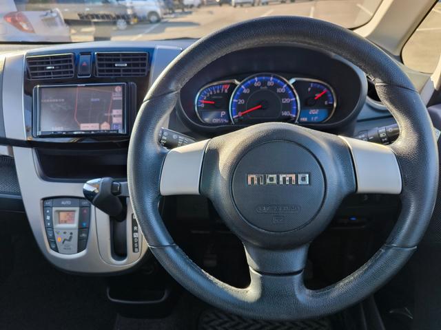 ムーヴ カスタム RS ターボ ナビ テレビ ETC 衝突軽減ブレーキ アイドリングストップ 純正エアロ アルミ インテリキー プッシュスタート 一年間保証付き(9枚目)