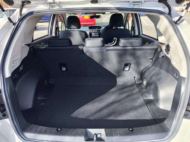 ラゲッチスペースがしっかり確保されていますので、荷物がたくさん積めてたすかります。