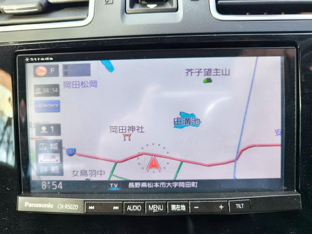 ナビが装備されています。迷った時も安心です。