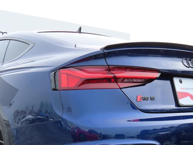 ＲＳ５スポーツバック ベースグレード　ＲＳ　デザインパッケージ　レッド／ＲＳスポーツエグゾーストシステム／ＴＶチューナー／アルミホイール　５セグメントスポークデザイン　グロスブラック　９Ｊ　ｘ　２０／カーボン（10枚目）