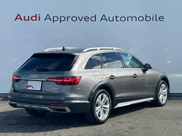 A4オールロードクワトロ ベースグレード スマートフォンワイヤレスチャージング ヘッドアップディスプレイ マトリクスLEDヘッドライトパッケージラグジュアリーパッケージ リヤシートUSBチャージング(6枚目)