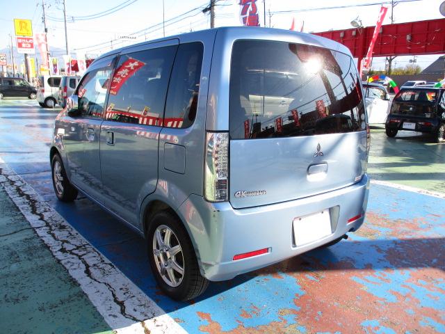 MS 片側電動スライドドアキーレスエントリーETC社外13インチアルミホイールベンチシートサイドバイザープライバシーガラスフル装備Wエアバック電動格納ミラー(4枚目)
