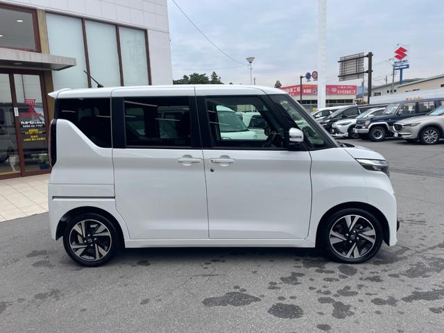 ルークス ハイウェイスター Gターボ ワンオーナー 純正9インチナビ フルセグ アラウンドビューモニター 前後ドライブレコーダー スマートキー ETC 左側パワースライドドア LEDヘッドライト スタッドレス有り(4枚目)