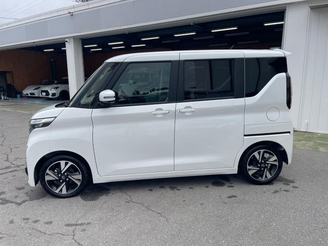 ルークス ハイウェイスター Gターボ ワンオーナー 純正9インチナビ フルセグ アラウンドビューモニター 前後ドライブレコーダー スマートキー ETC 左側パワースライドドア LEDヘッドライト スタッドレス有り(5枚目)