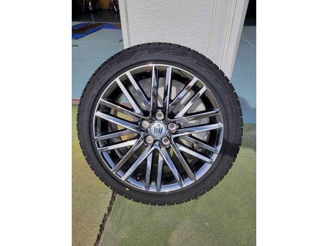 クラウン アスリートＧ　モデリスタフルエアロ・ＢＢＳアルミ・純正ＨＤＤナビ・フルセグ・Ｂｌｕｅｔｏｏｔｈ・バックカメラ・ＥＴＣ・黒革シート・パワーシート・シートベンチレーション・純正エンジンスターター・スペアキー・純正アルミ（32枚目）