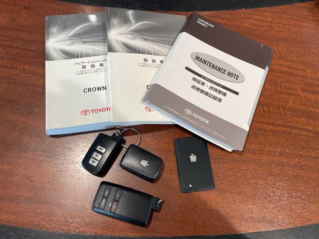 クラウン アスリートＧ　モデリスタフルエアロ・ＢＢＳアルミ・純正ＨＤＤナビ・フルセグ・Ｂｌｕｅｔｏｏｔｈ・バックカメラ・ＥＴＣ・黒革シート・パワーシート・シートベンチレーション・純正エンジンスターター・スペアキー・純正アルミ（33枚目）