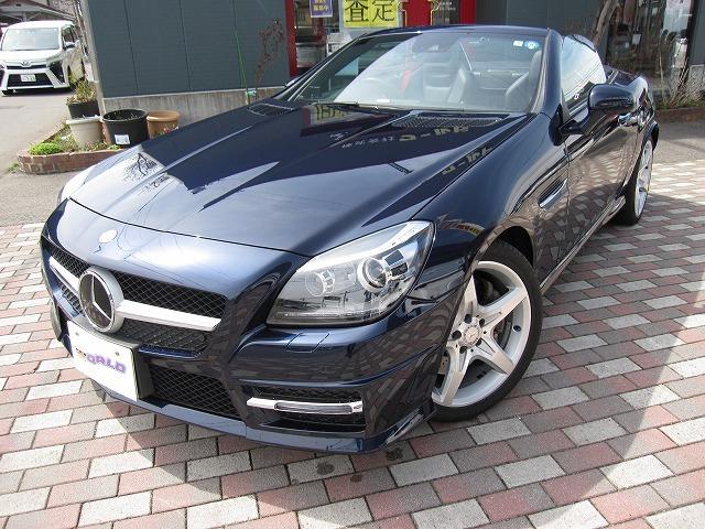 ＳＬＫ ＳＬＫ２００エクスクルーシブ　レーダセーフティーｐｋｇ　ＡＭＧ１８ＡＷ　黒革シート　キセノンライト　キーレスゴー　プッシュスタート　シートヒーター　クルーズコントロール　純正ナビＴＶ　ドライブレコーダー　ＥＴＣ　禁煙車（6枚目）