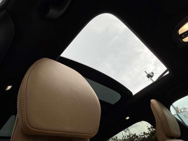 サンルーフは開閉も可能でとても解放的です！北欧の風を感じてください。