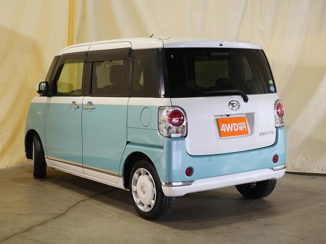 ムーヴキャンバス Ｇメイクアップリミテッド　ＳＡＩＩＩ　４ＷＤ　両側パワースライドドア　ドライブレコーダー　スマートキー　衝突被害軽減ブレーキ　オートハイビーム　アイドリングストップ　横滑り防止　ＣＤデッキ　パワーウインドウ／電動ドアミラー（17枚目）