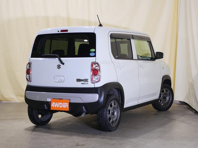 ハスラー Ｇ　４ＷＤ　ＣＤデッキ（ＡＵＸ端子付き）　シートヒーター　アイドリングストップ　オートエアコン　パワーウインドウ／電動ドアミラー　キーレス（3枚目）