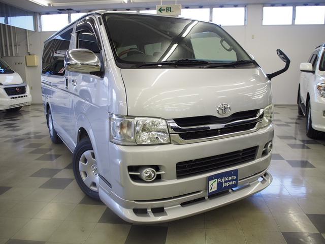 ロングスーパーGL 3.0DT 4WD タイベル交換済 Bモニター 純正ナビ リアクーラー リアヒーター ウッドコンビハンドル キーレス バックカメラ フロントリップスポイラー フォグランプ LSD ローダウン ETC(16枚目)