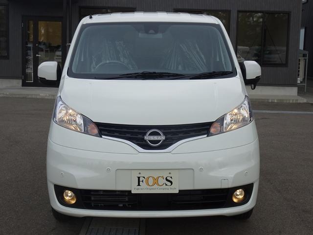 ＮＶ２００バネットワゴン １６Ｘ－２Ｒ　ＦＯＣＳ　ＬＵＺ　ルソ　新車　５ナンバー　キャンピングカー　ＦＦヒーター　シングルサブ　走行充電　外部充電　フリップダウンモニター　ナビ電源切替スイッチ（2枚目）