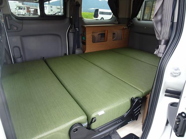 ＮＶ２００バネットワゴン １６Ｘ－２Ｒ　ＦＯＣＳ　ＬＵＺ　ルソ　新車　５ナンバー　キャンピングカー　ＦＦヒーター　シングルサブ　走行充電　外部充電　フリップダウンモニター　ナビ電源切替スイッチ（50枚目）