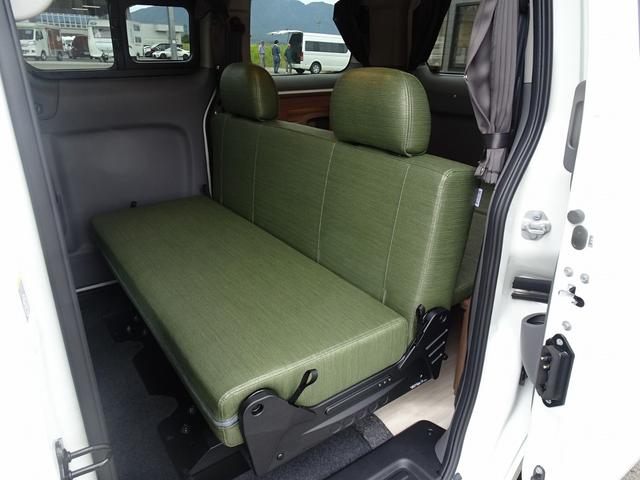 ＮＶ２００バネットワゴン １６Ｘ－２Ｒ　ＦＯＣＳ　ＬＵＺ　ルソ　新車　５ナンバー　キャンピングカー　ＦＦヒーター　シングルサブ　走行充電　外部充電　フリップダウンモニター　ナビ電源切替スイッチ（54枚目）