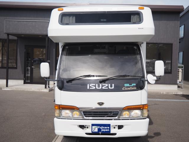エルフトラック 　ヨコハマモーターセールス　オックス　８ナンバー　キャンピングカー　キャブコン　ＦＦヒーター　温水ボイラー　サイドオーニング（2枚目）