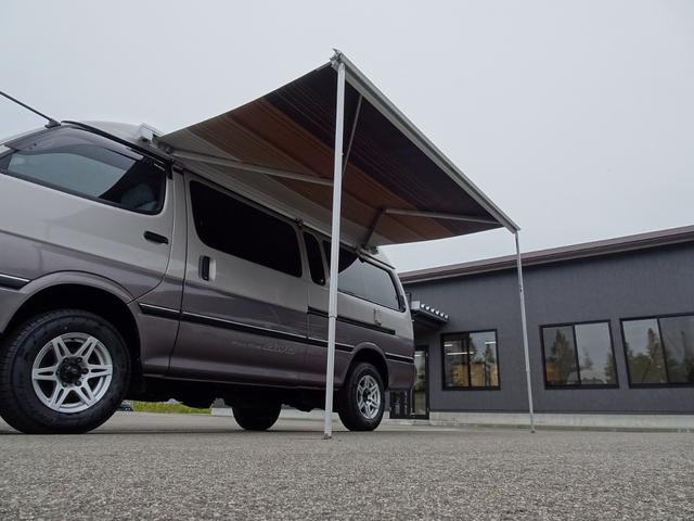 ハイエースバン アクティブテロスII 4WD 3.0DT タイミングベルト交換済 FFヒーター マルチルーム DC冷蔵庫 サイドオーニング キャンピングカー 8ナンバー(56枚目)